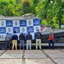 Decomisan cuatro toneladas de cocaína en Tumaco, Nariño.