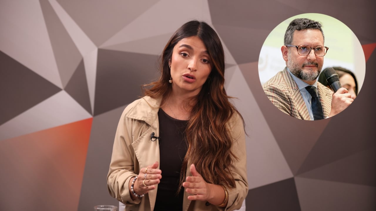 Ximena Bustamante y su expareja, el reputado abogado Miguel Ángel del Río.