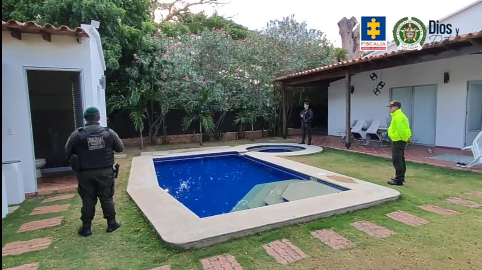 Bienes ocupados por la Fiscalía y la Dijin en Cúcuta.