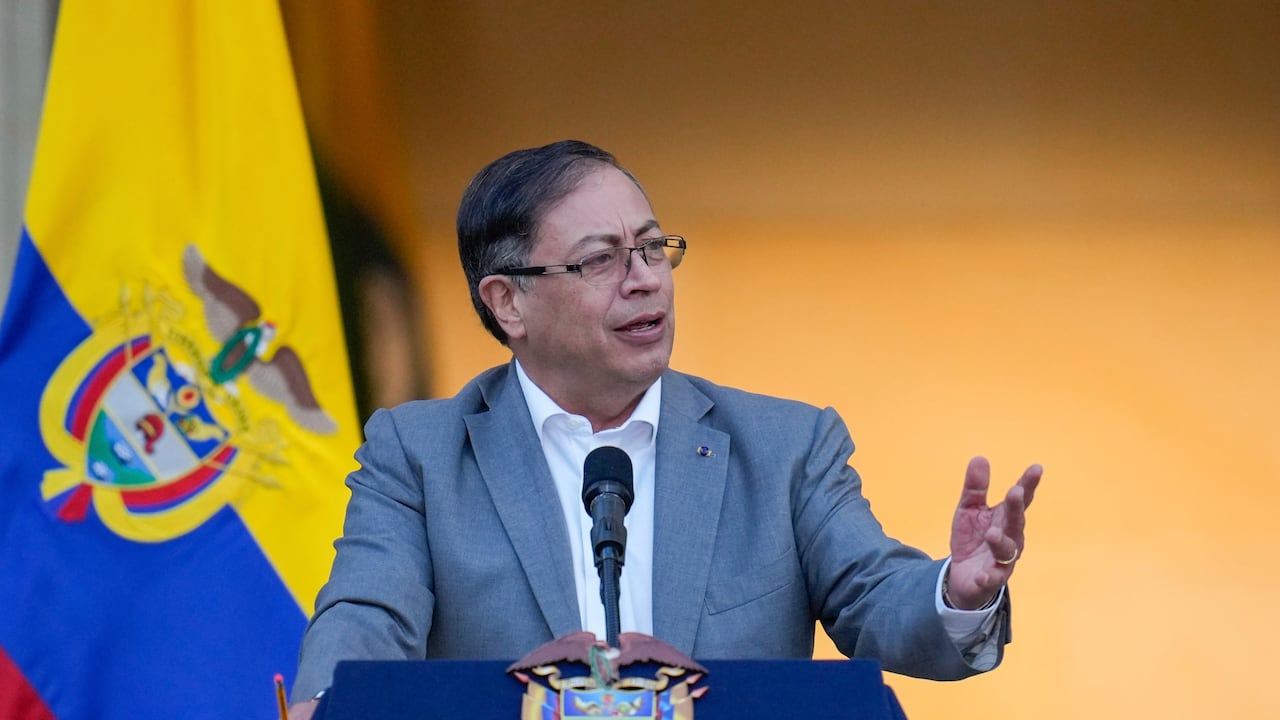 El presidente colombiano Gustavo Petro.