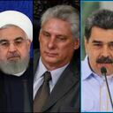 Vladimir Putin, presidente de Rusia; Hassan Rohani, presidente de Irán; Miguel Díaz Canel, presidente de Cuba, y Nicolás Maduro, Presidente de Venezuela.