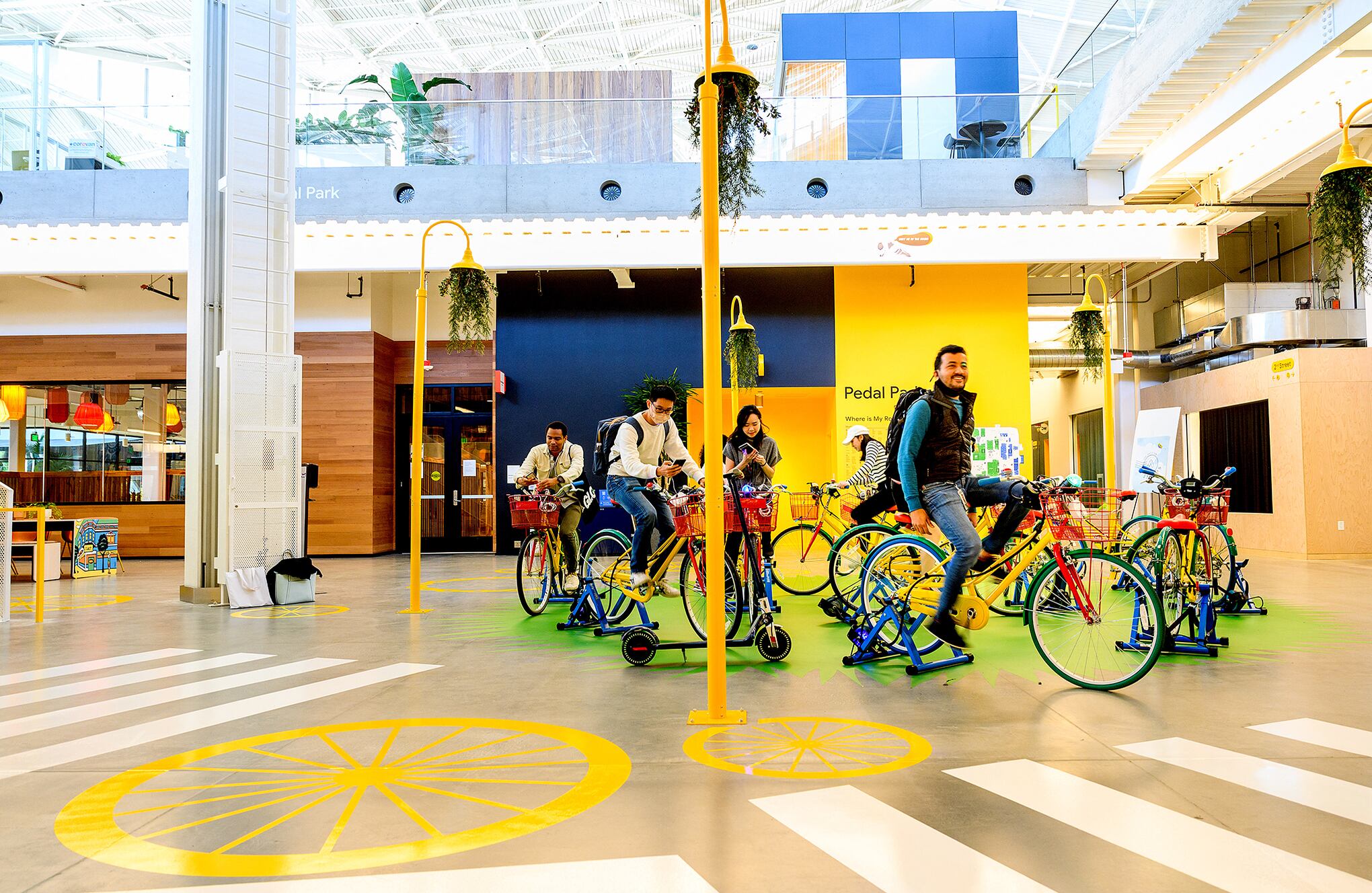 En imágenes : Google abre sus nuevas oficinas futuristas en Silicon Valley.