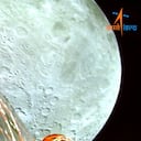 Las primeras imágenes enviadas por la misión Chandrayaan 3.