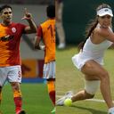 Radamel Falcao García y María Camila Osorio.