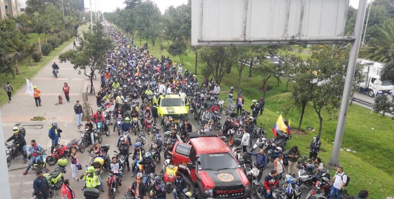 Motociclistas Bogotá