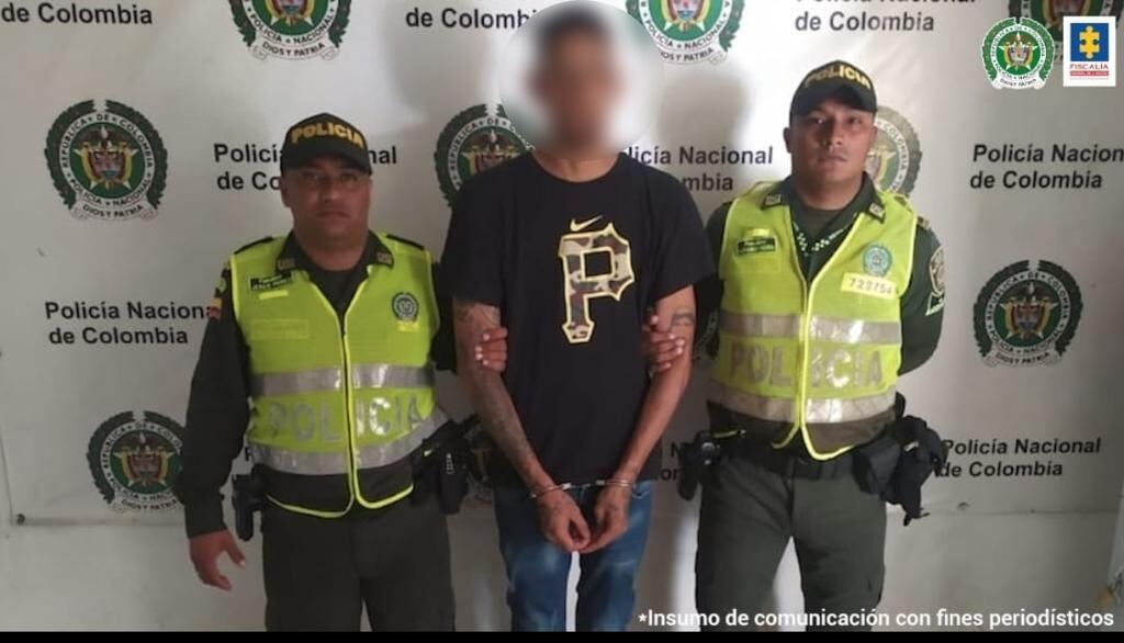 El implicado fue capturado en Barranquilla.