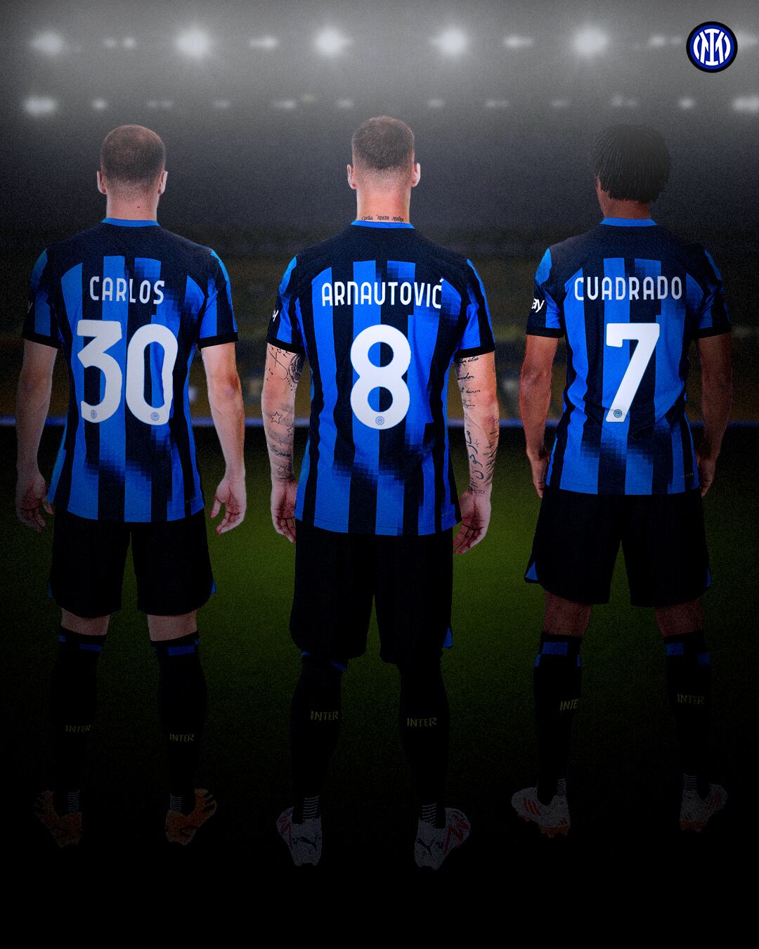 Juan Guillermo Cuadrado, el nuevo '7' del Inter.