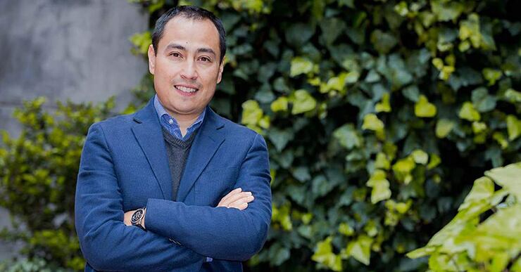 El Viceministro de Preescolar, Básica y Media. Hernando Bayona Rodríguez.