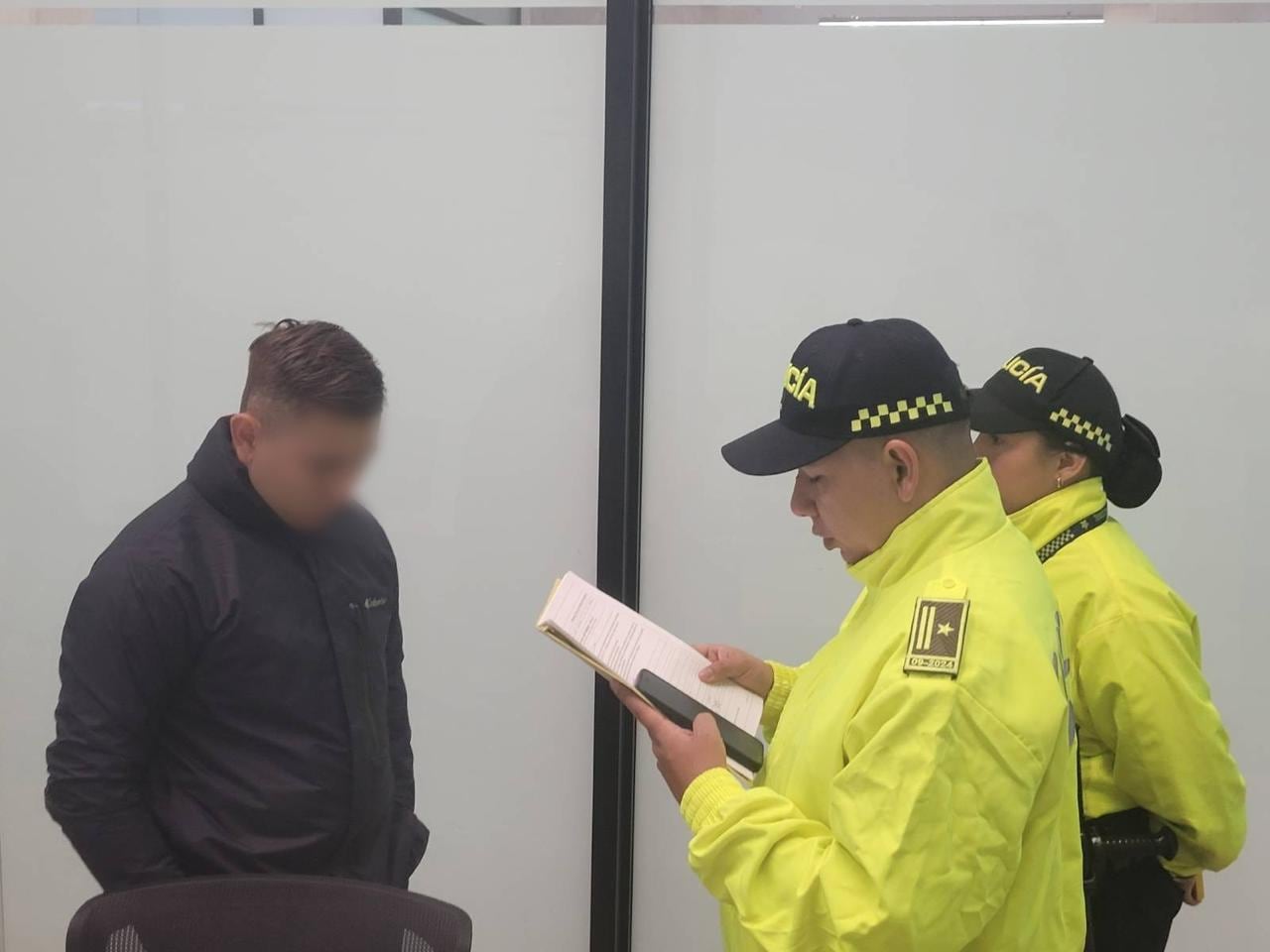 Operativo de la Policía en el caso del mayor Amaya.