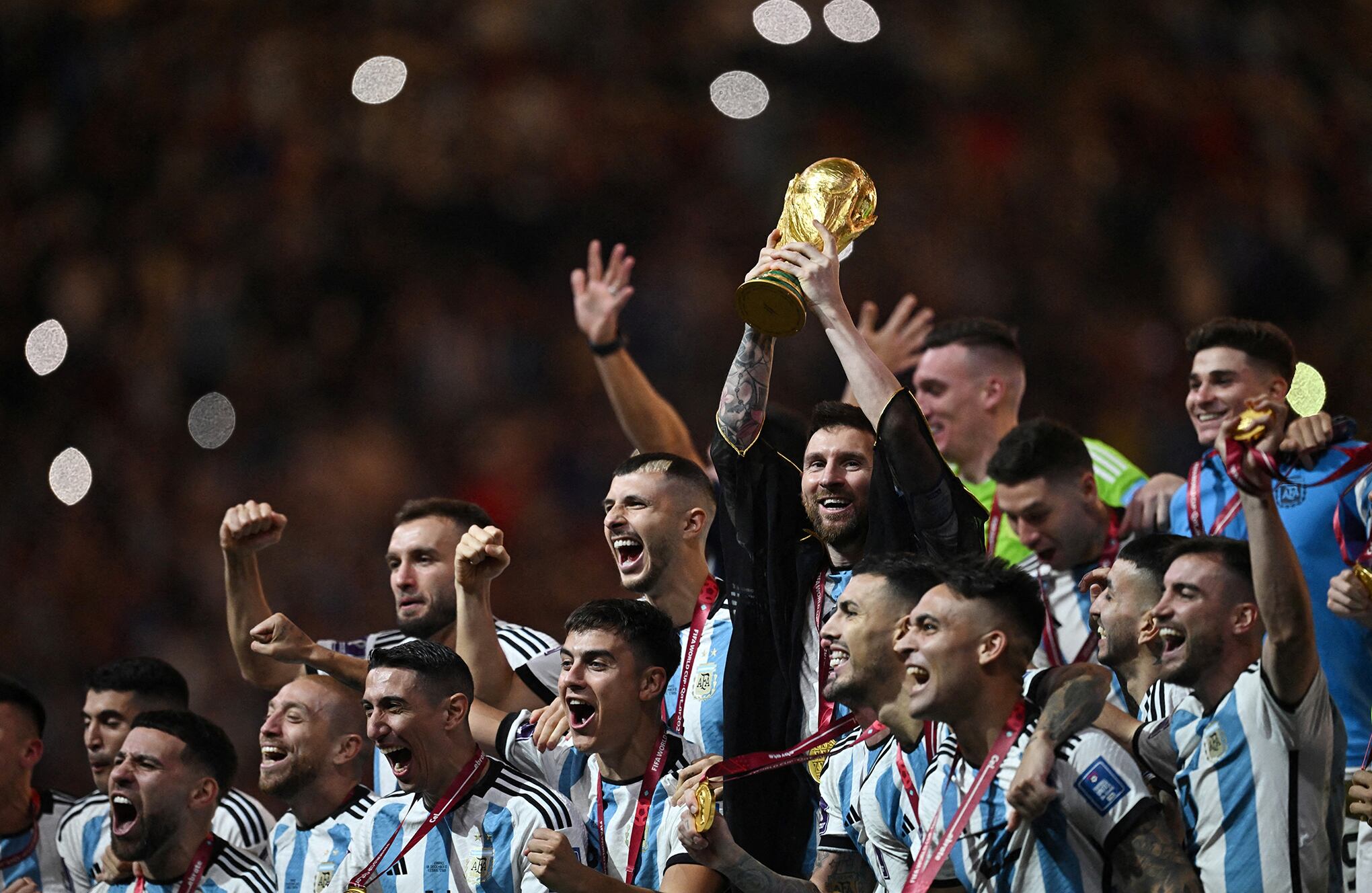 En imágenes :  Argentina campeón de la copa mundo