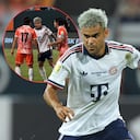 Luis Díaz dio la mano en un momento de complicaciones físicas a un rival del Jeju.