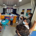 Fila para reclamar el giro de Ingreso solidario. -Foto: Cortesia DPS