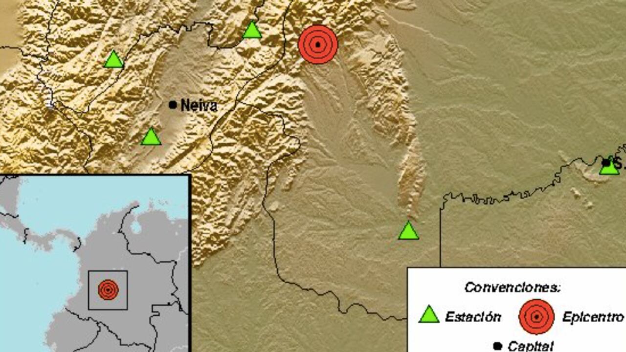 Temblor en Uribe, Meta