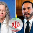 Embajadora de Israel, Vivian Aisen, y Abelardo De La Espriella.