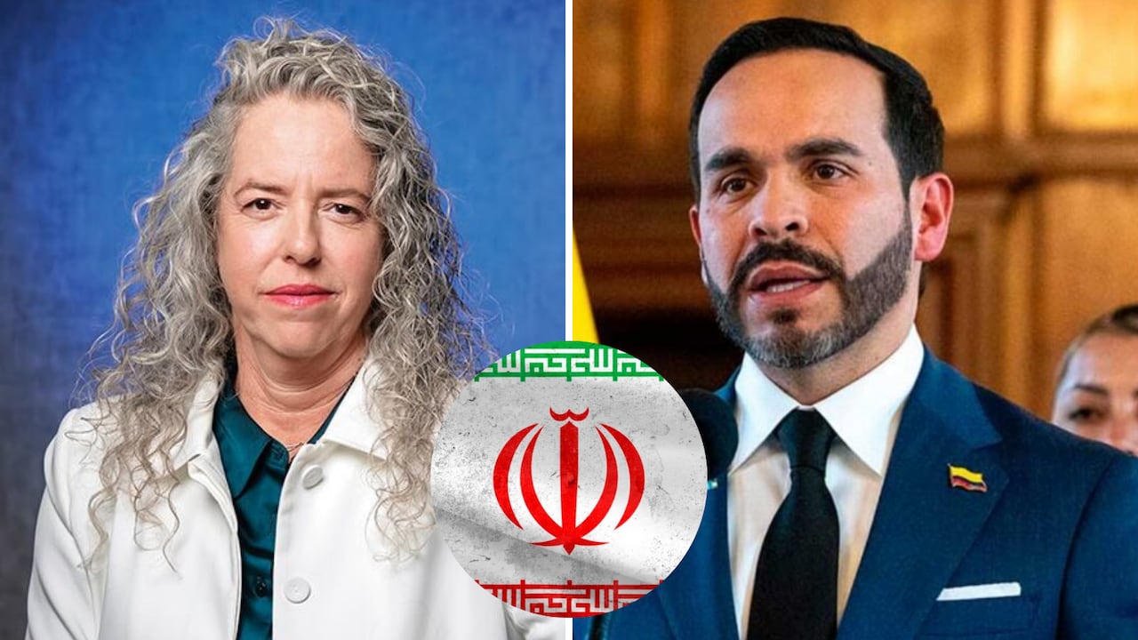 Embajadora de Israel, Vivian Aisen, y Abelardo De La Espriella.