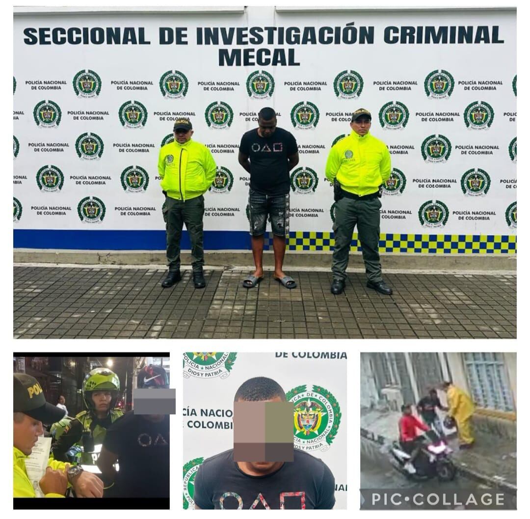 Le pusieron freno a  alias Tuma, el ‘motoladrón’ que solo atracaba mujeres en Cali.