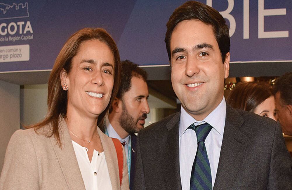 Virginia Garcés y Samuel Hoyos.