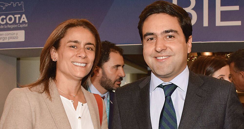 Virginia Garcés y Samuel Hoyos.