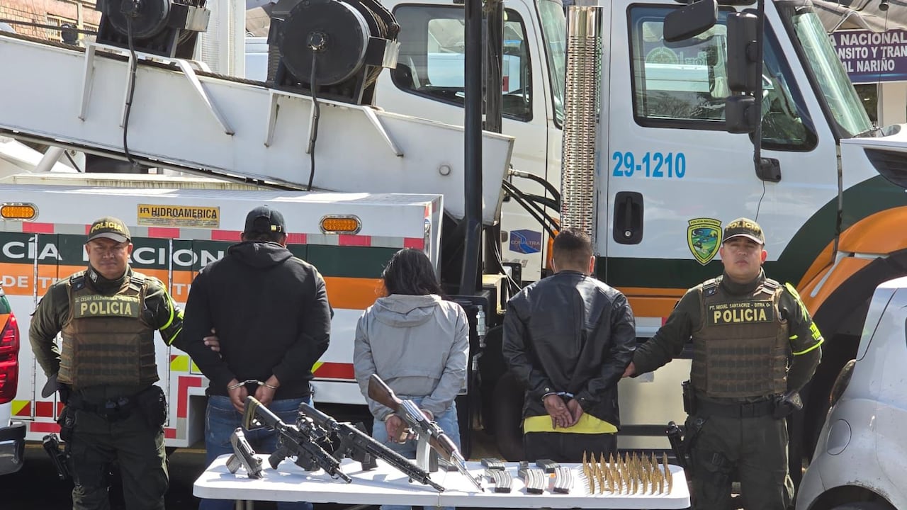 Capturados por transporte de armas ilegales, de los tres capturados, dos son pareja y llevaban a su hijo de tres años.