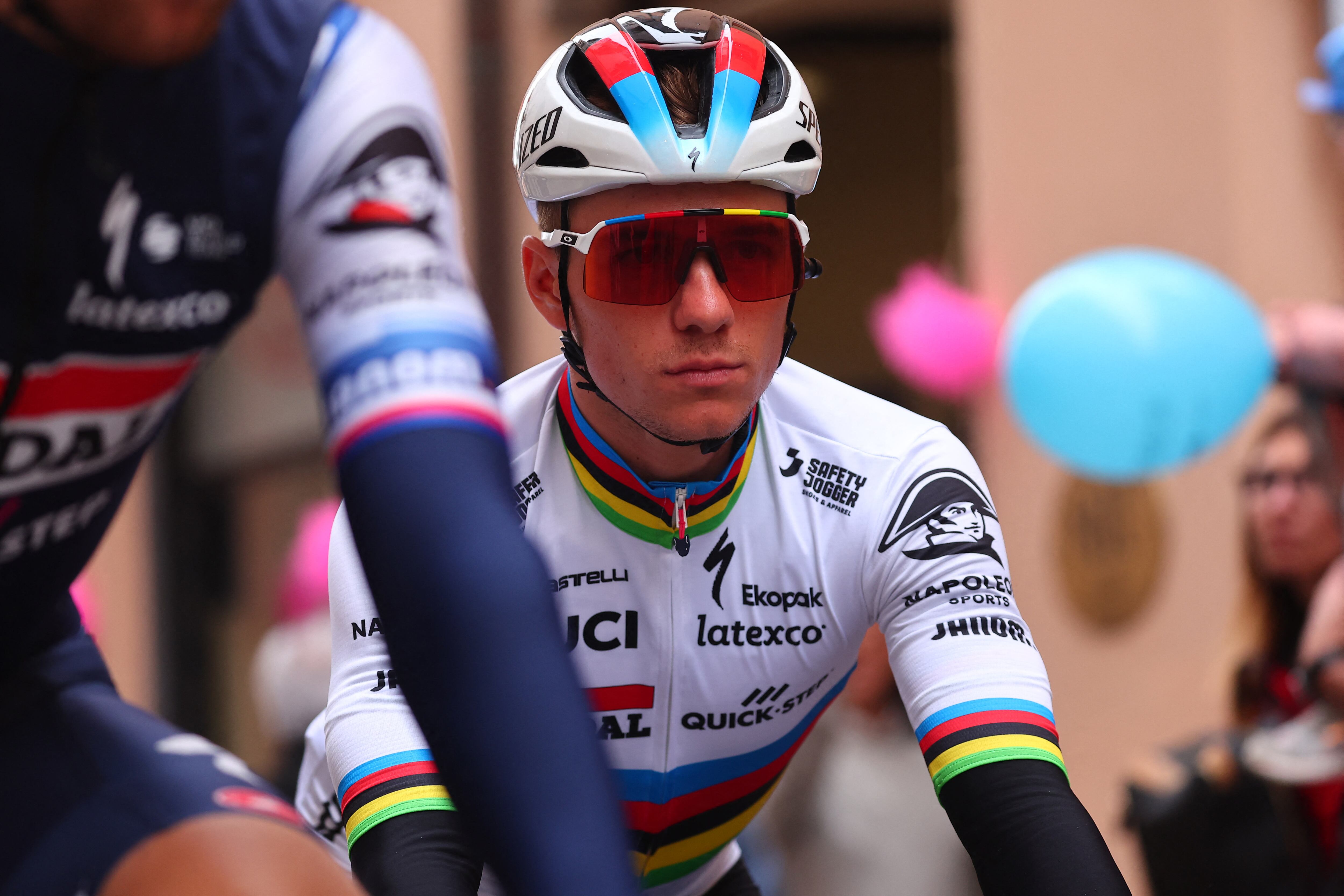 Remco Evenepoel, ciclista belga.