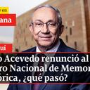 Darío Acevedo renunció al Centro Nacional de Memoria Histórica, ¿qué pasó?