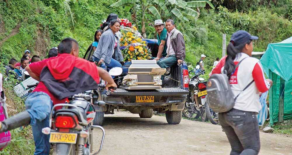  En 2020 fueron 76. En 2021, 78, y el último año, 92 masacres.