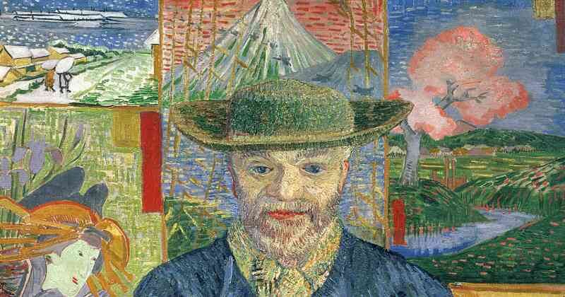 'Pere Tanguy', 1887-88 (óleo sobre lienzo) Vincent van Gogh, Musee Rodin | Cortesía: Cine Colombia