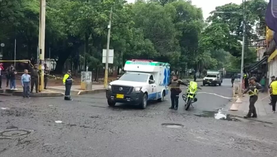 Ocurrió en el parque Mercedes de Cúcuta.