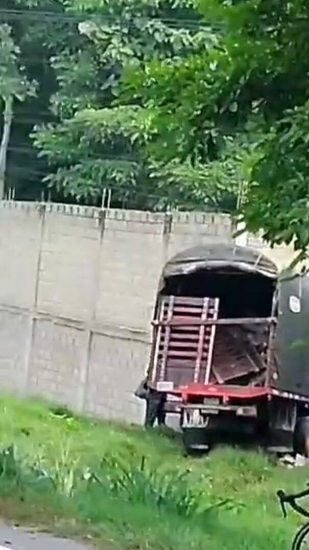 Accidente de tránsito vía Turbaco - Cartagena