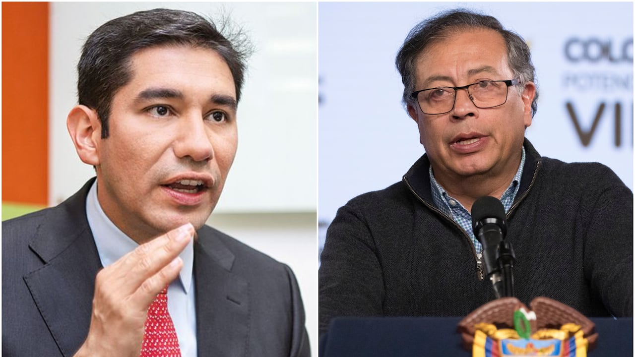 Luis Gustavo Moreno y Gustavo Petro