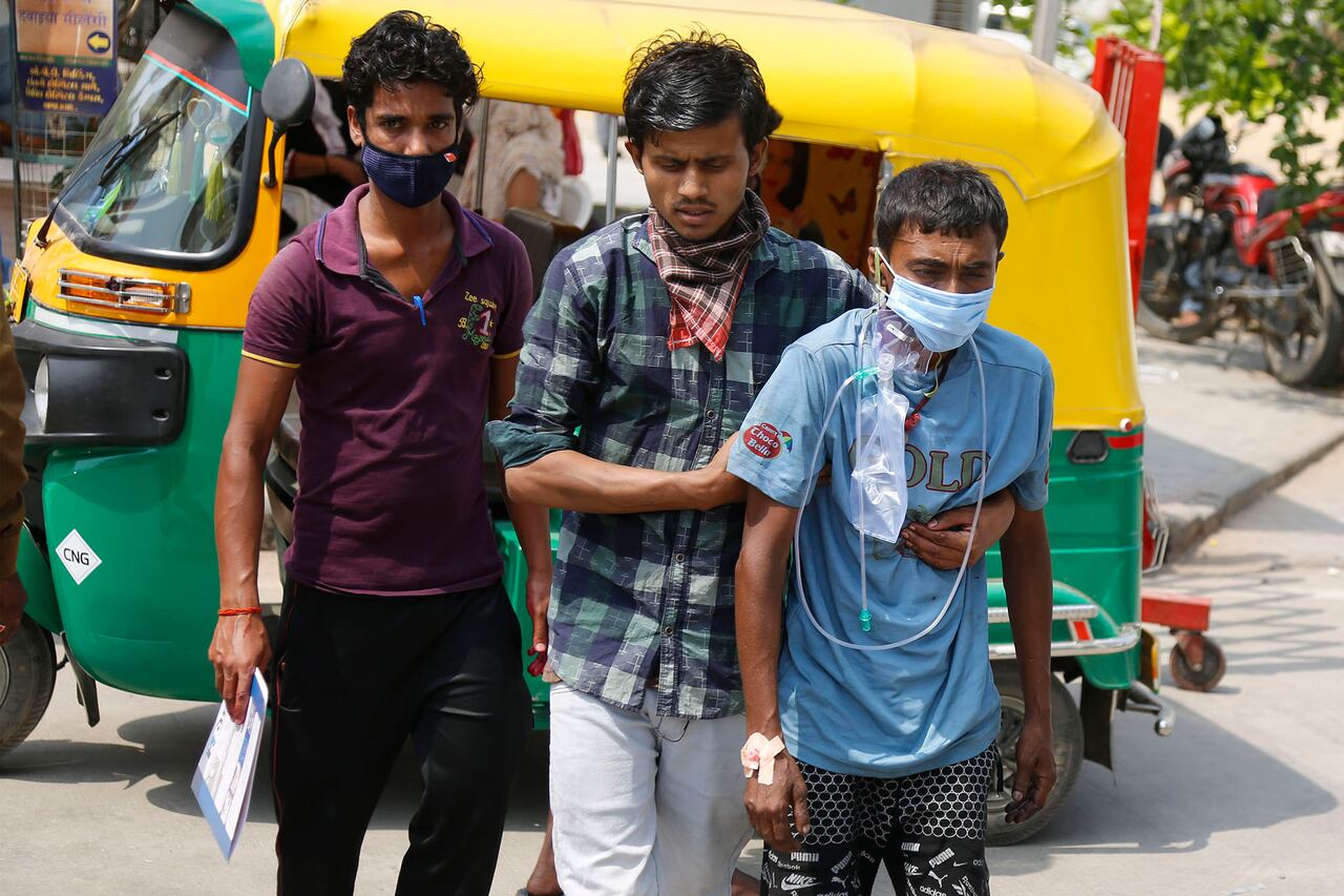 El COVID en la India.