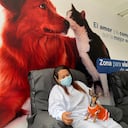 Hospital Marco Fidel Suárez de Bello, Antioquia, permite que las mascotas visiten a los pacientes.