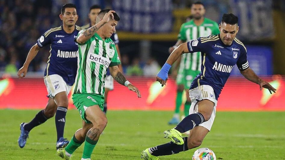 Superclásico entre Millonarios y Nacional este viernes.