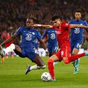 El colombiano disputó un total de 97 minutos en su primera final con Liverpool.