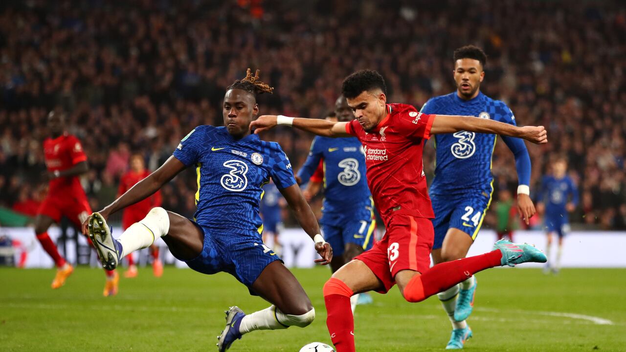 El colombiano disputó un total de 97 minutos en su primera final con Liverpool.