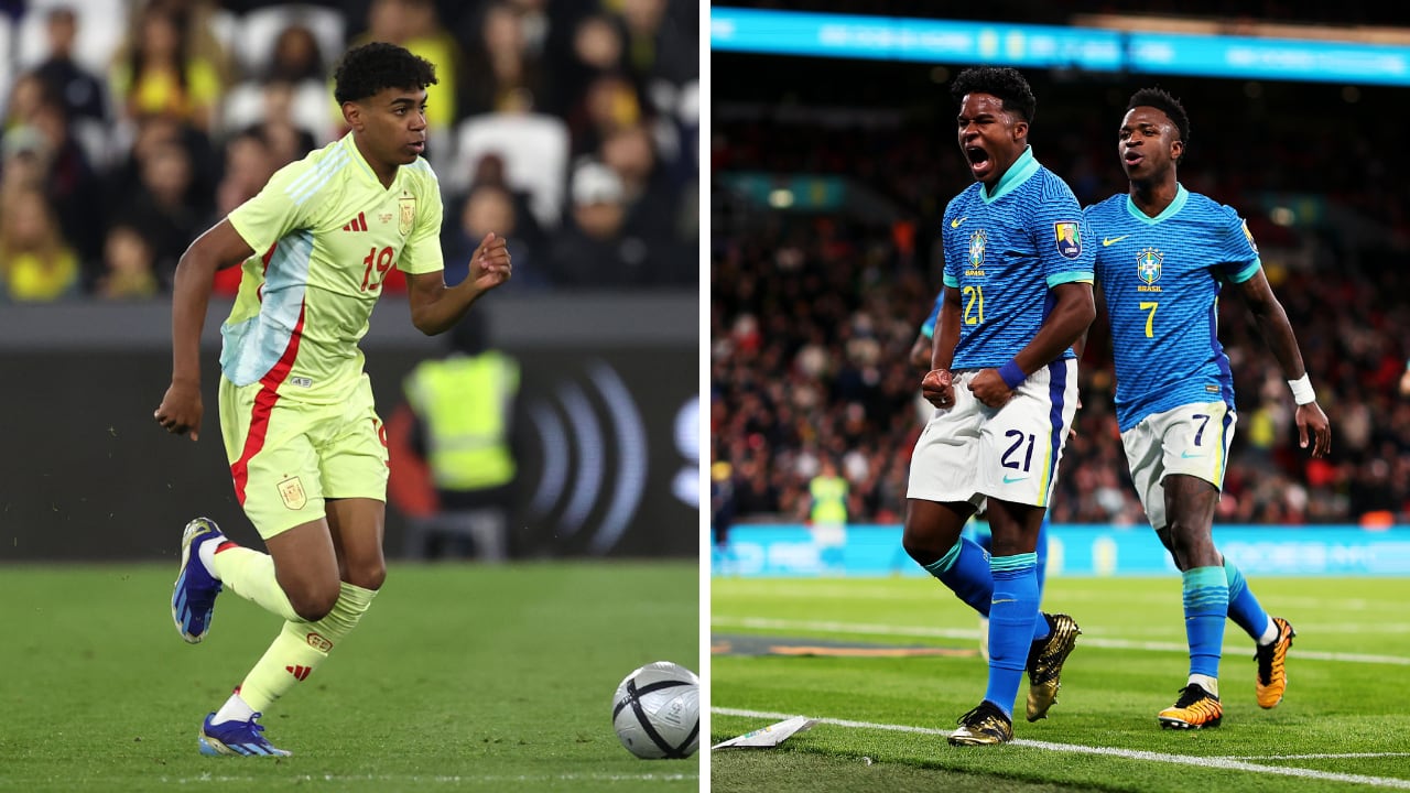 España vs. Brasil - Amistoso internacional