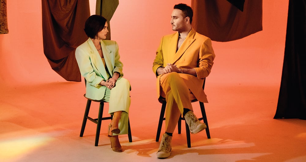 La cantautora colombiana Paula Arenas presentó su sencillo Déjame llorarte junto a el cantautor mexicano Jesús Navarro.