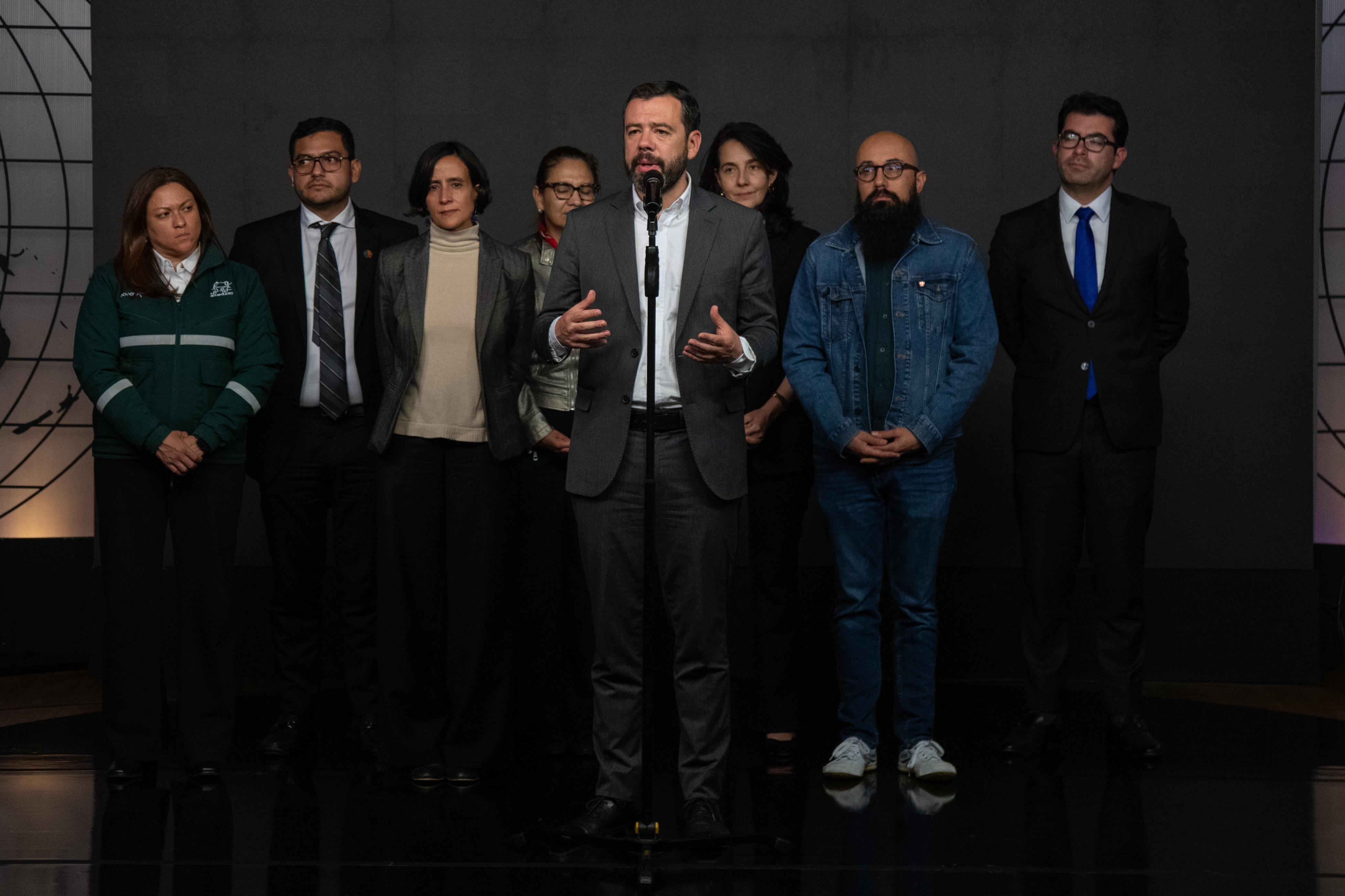 Carlos Fernando Galán, alcalde de Bogotá.