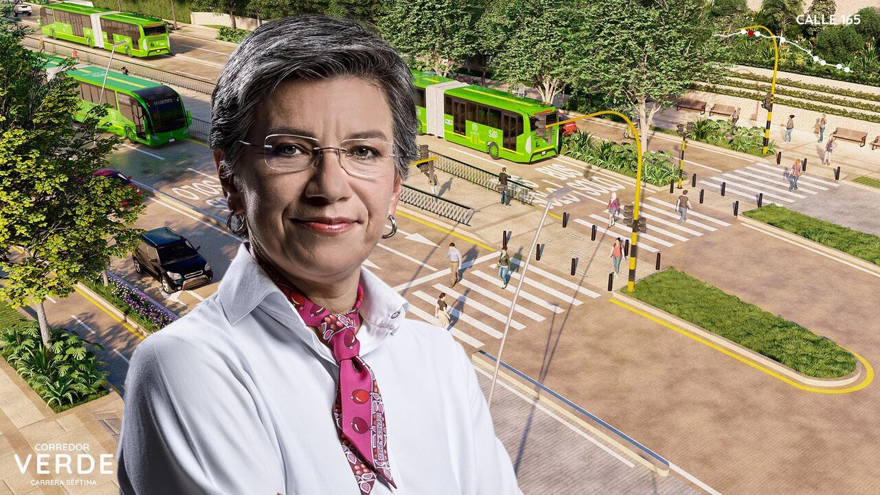 Corredor verde de Claudia López.