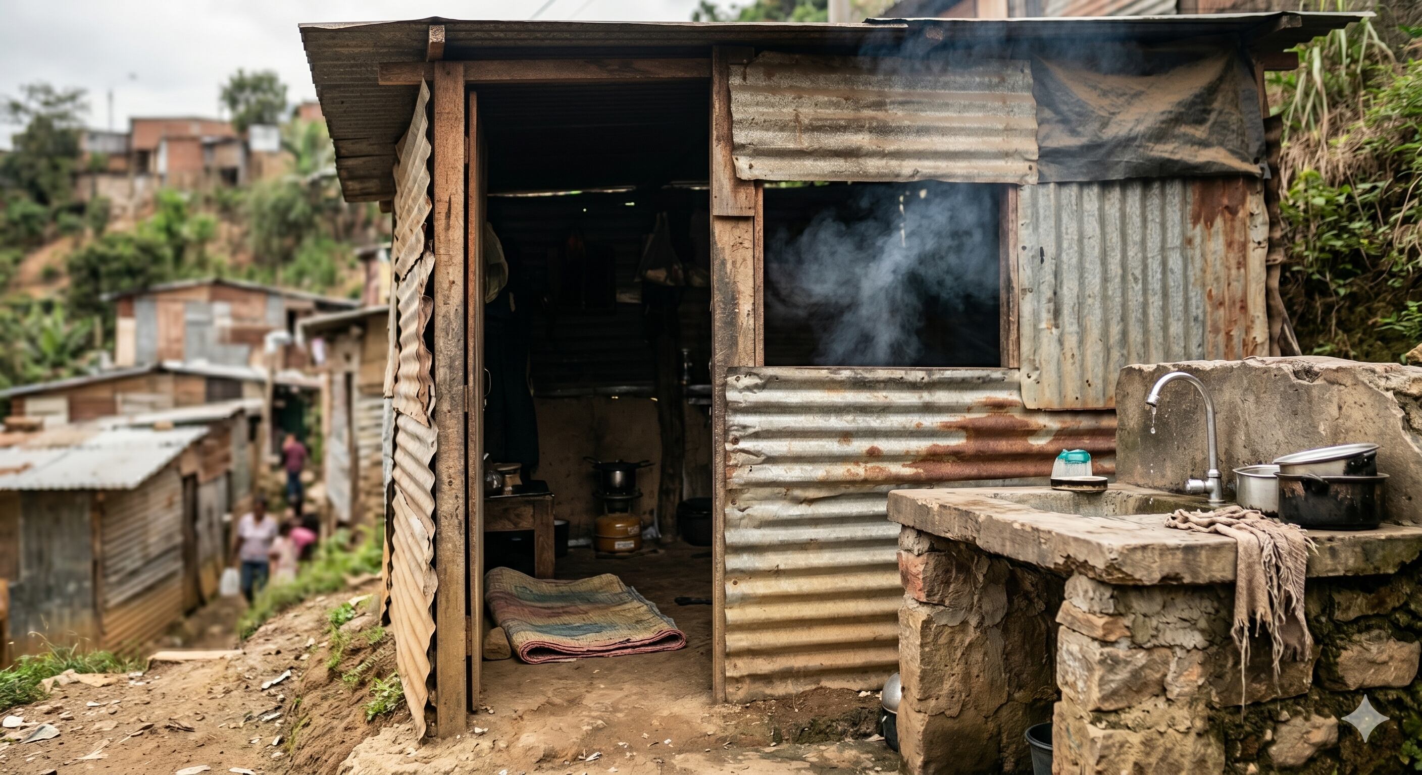La pobreza multidimensional en Colombia.
