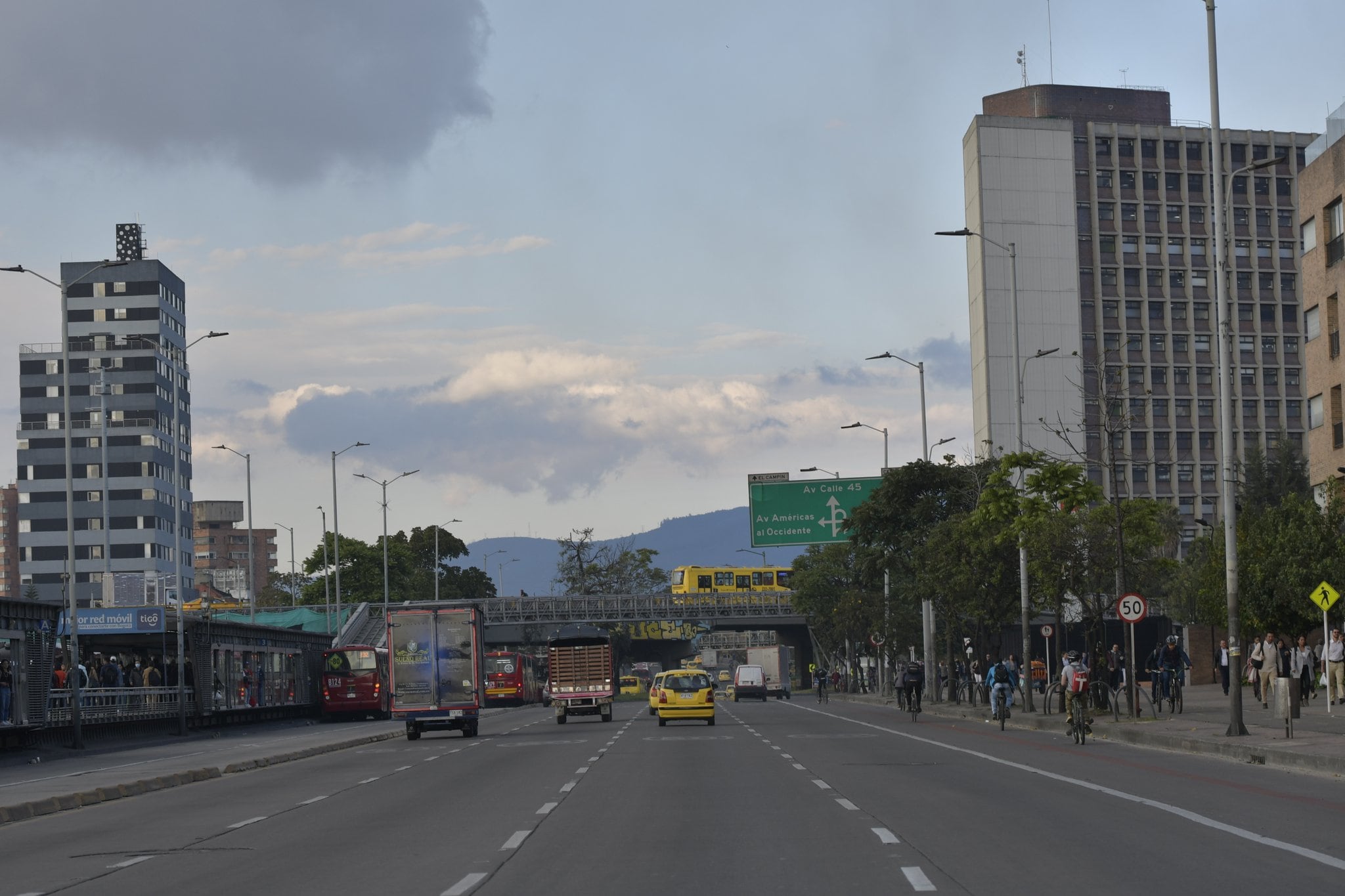 Día sin Carro en Bogotá