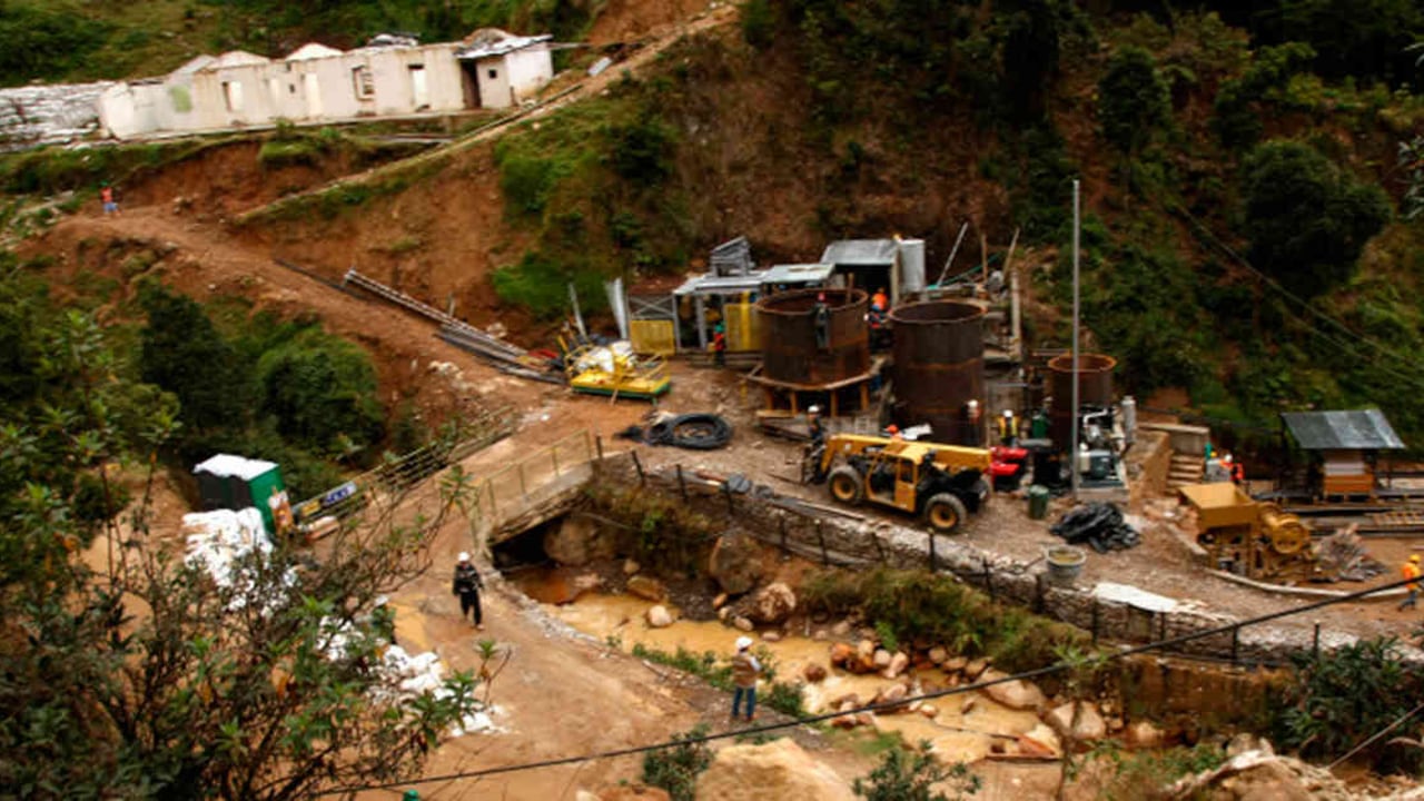 Eco Oro llevaba más de 20 años realizando exploración minera en inmediaciones al páramo de Santurbán. Foto: archivo/Semana.