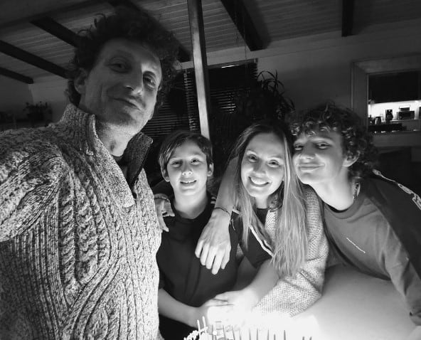 La familia Brand Bahamón. Foto: Instagram Claudia Bahamón