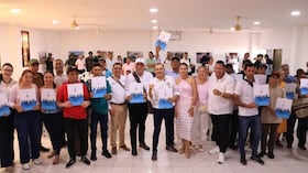El Ministerio de Vivienda entregó los títulos de propiedad a 25 familias del Centro Poblado Los Encantos, en Cesar.