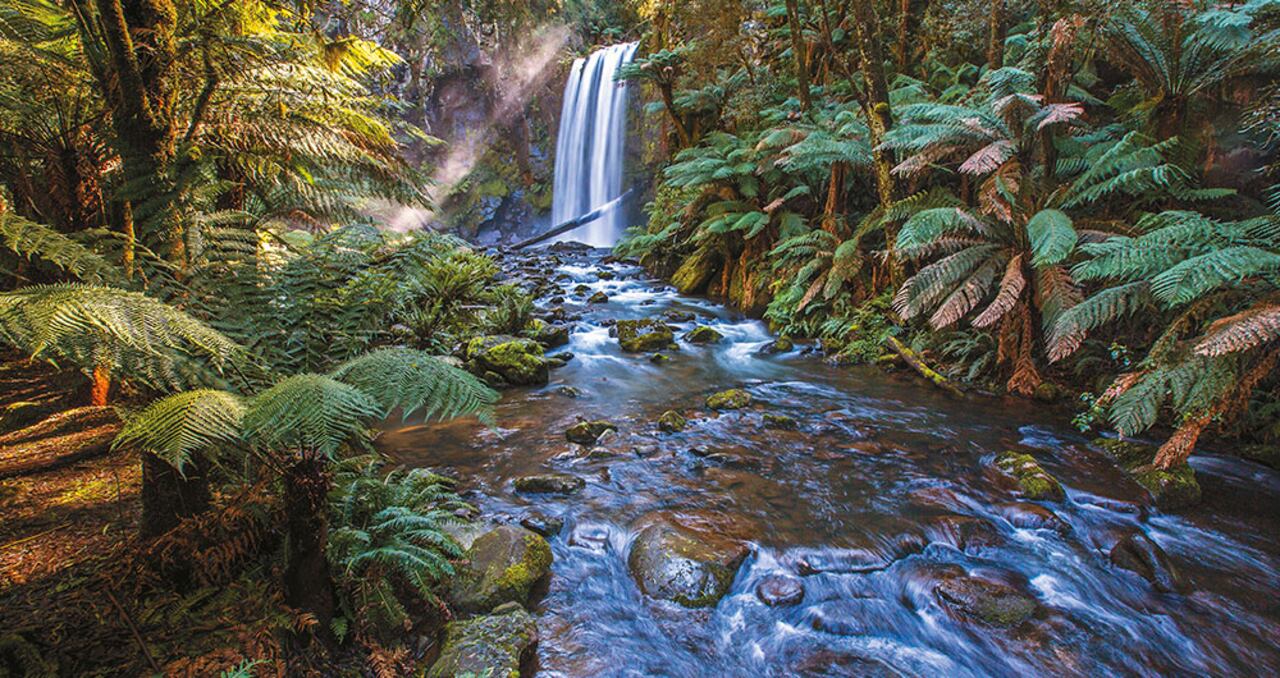Hopetown Falls, en el Parque Nacional de Otways