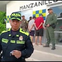 La Policía Metropolitana de Cartagena capturó a dos sujetos que presuntamente se dedicaban a allanar autos.