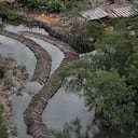 OPERATIVO DE LA POLICIA NACIONAL PARA MITIGAR EL TRAFICO DE MADERA EN BUENAVENTURA
