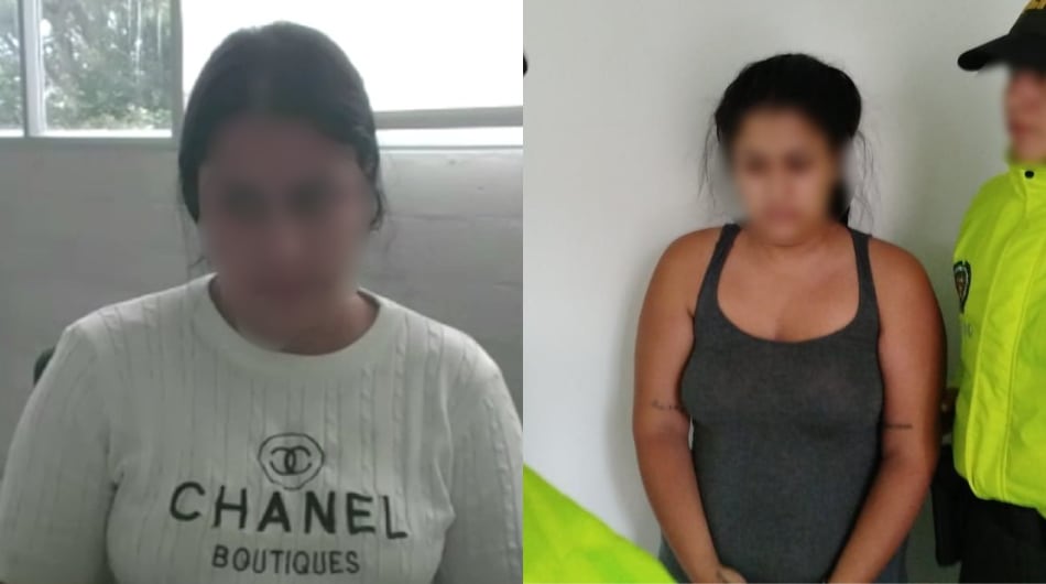 Alias Camila, detenida por masacre en el municipio de Rionegro, Antioquia.