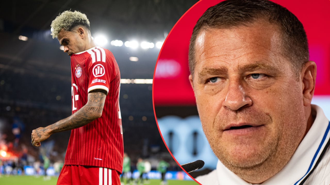 Luis Díaz recibe el apoyo de Max Eberl, director deportivo del Bayern Múnich, en medio de su falta de gol.