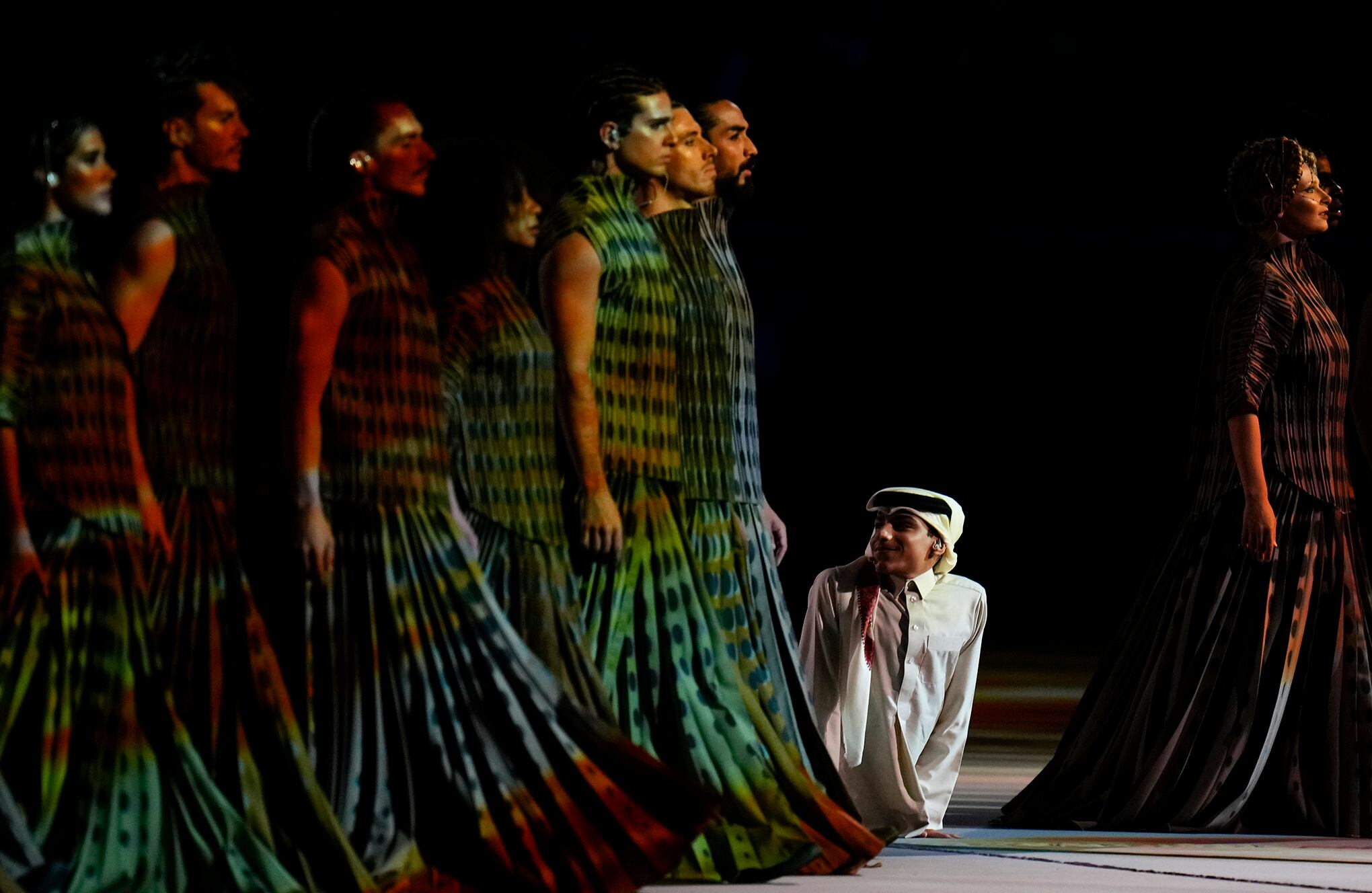 En imágenes :  inauguración de la copa del mundo Qatar 2022